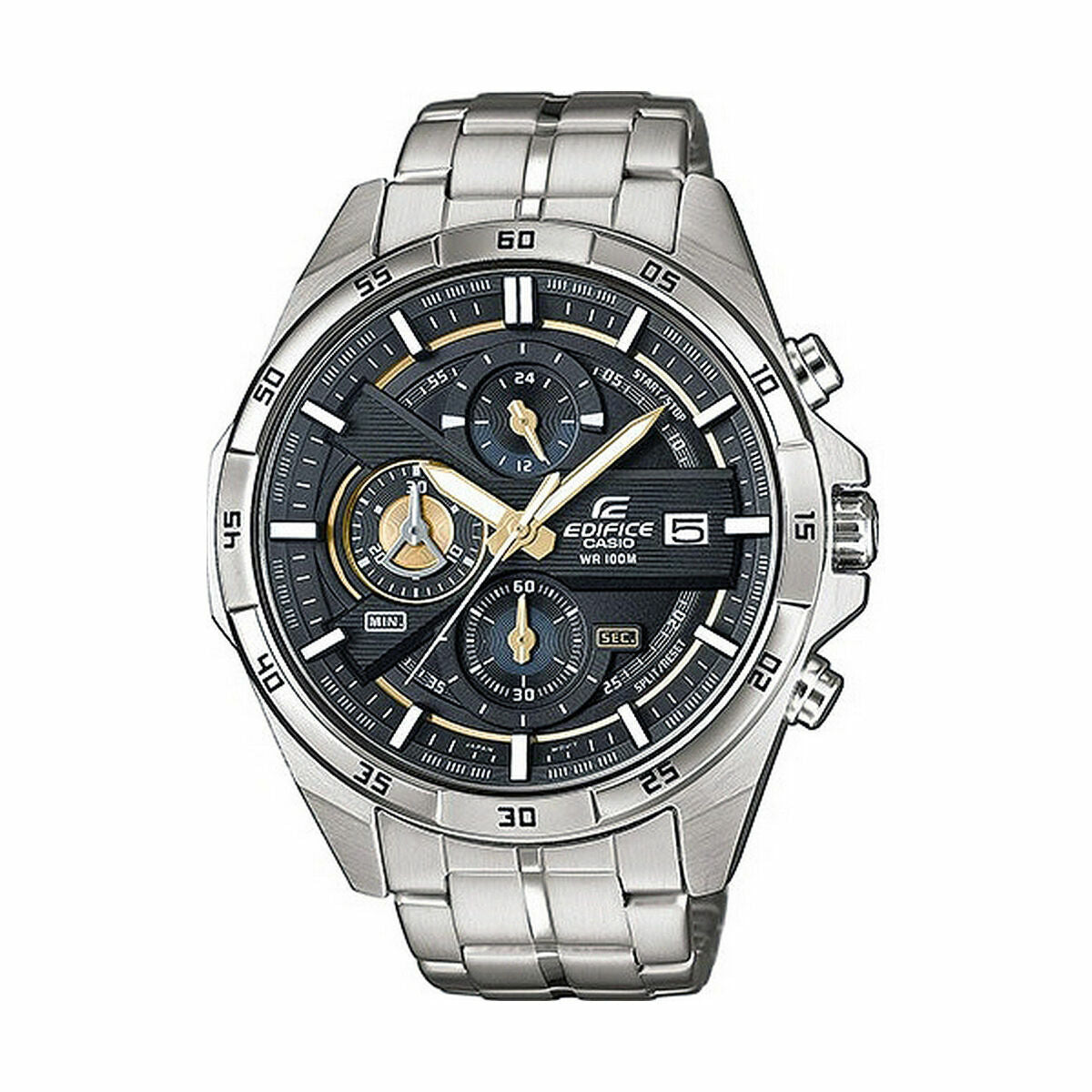 Casio EFR-556D-1AVUEF Svart Silvrig