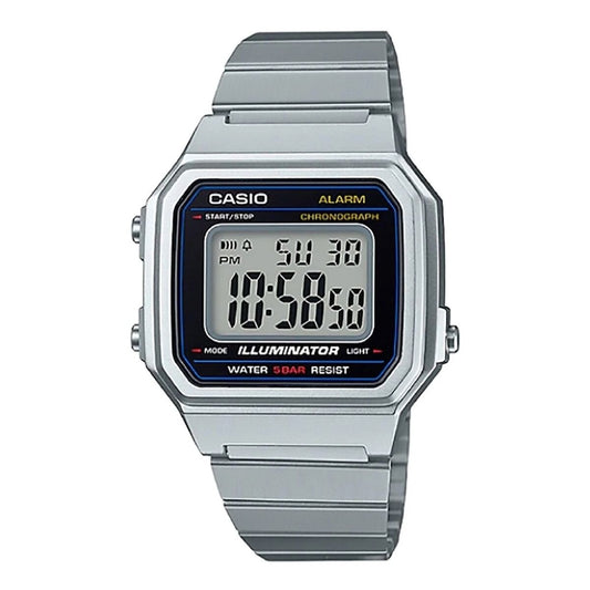 Casio B650WD-1AEF Svart Silvrig (Ø 41 mm)