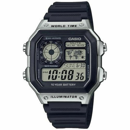 Casio Svart Grå (Ø 40 mm)