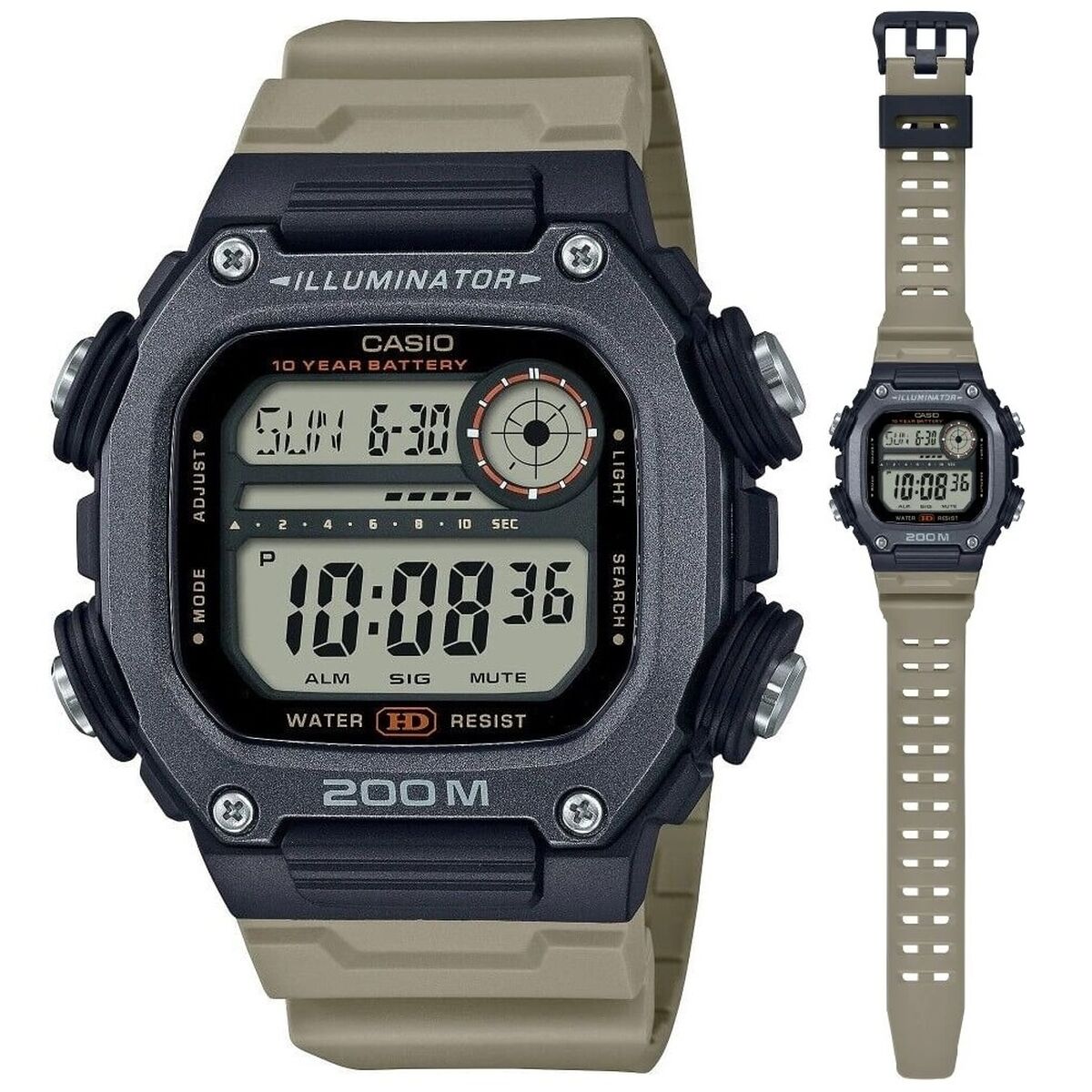 Casio CASIO ILLUMINATOR DIVER 200m (Ø 50 mm)