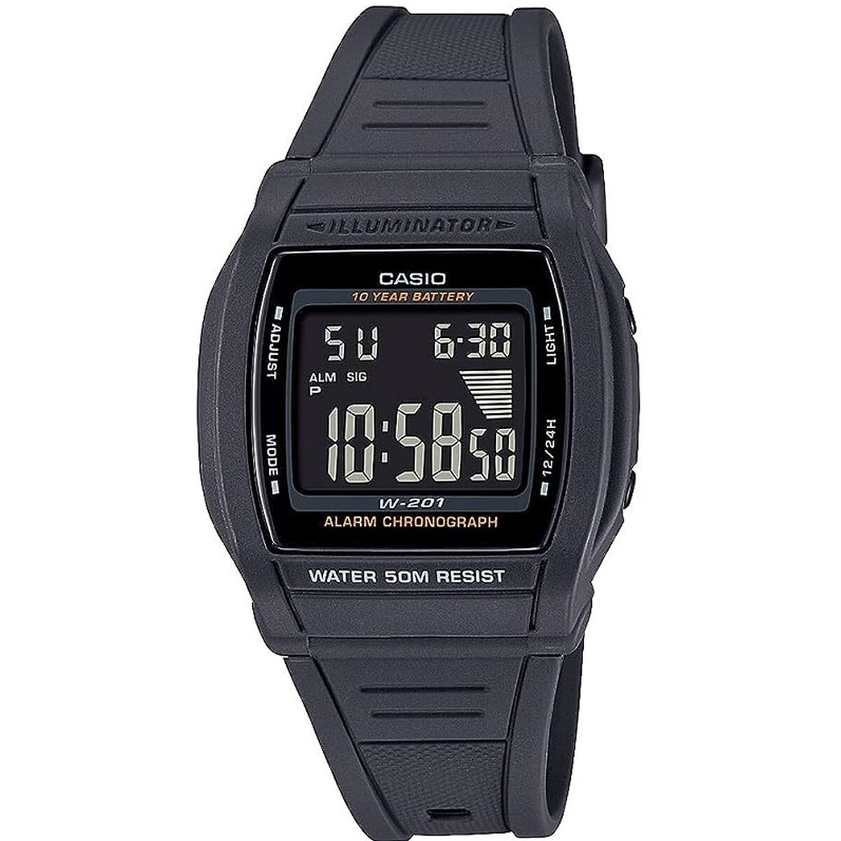 Casio COLLECTION Svart (Ø 36 mm)