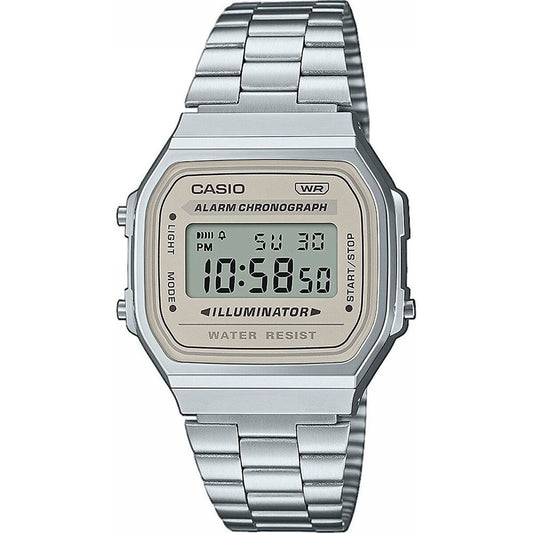 Casio VINTAGE ICONIC Silvrig (Ø 39 mm)