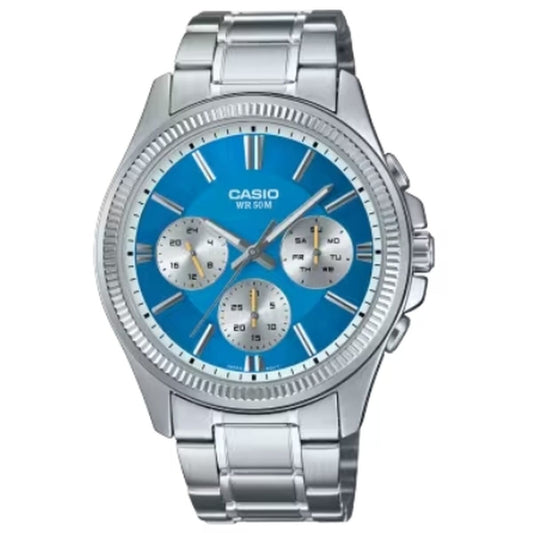 Casio DAY DATE MULTIFUNCTION - LIGHT BLUE