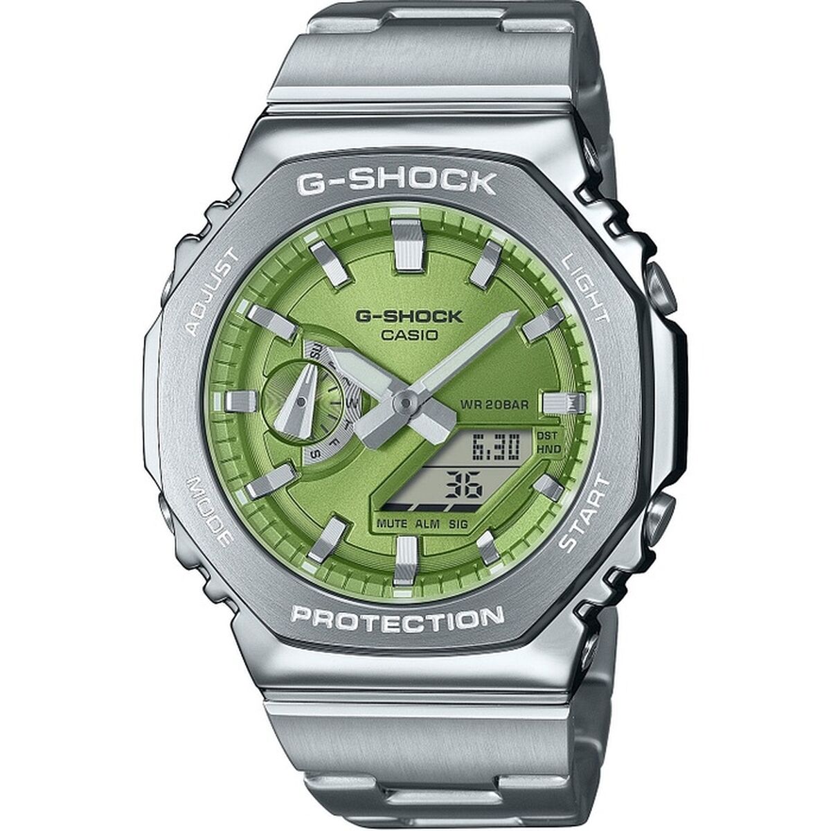 Casio G-Shock OAK G-STEEL LIME GREEN