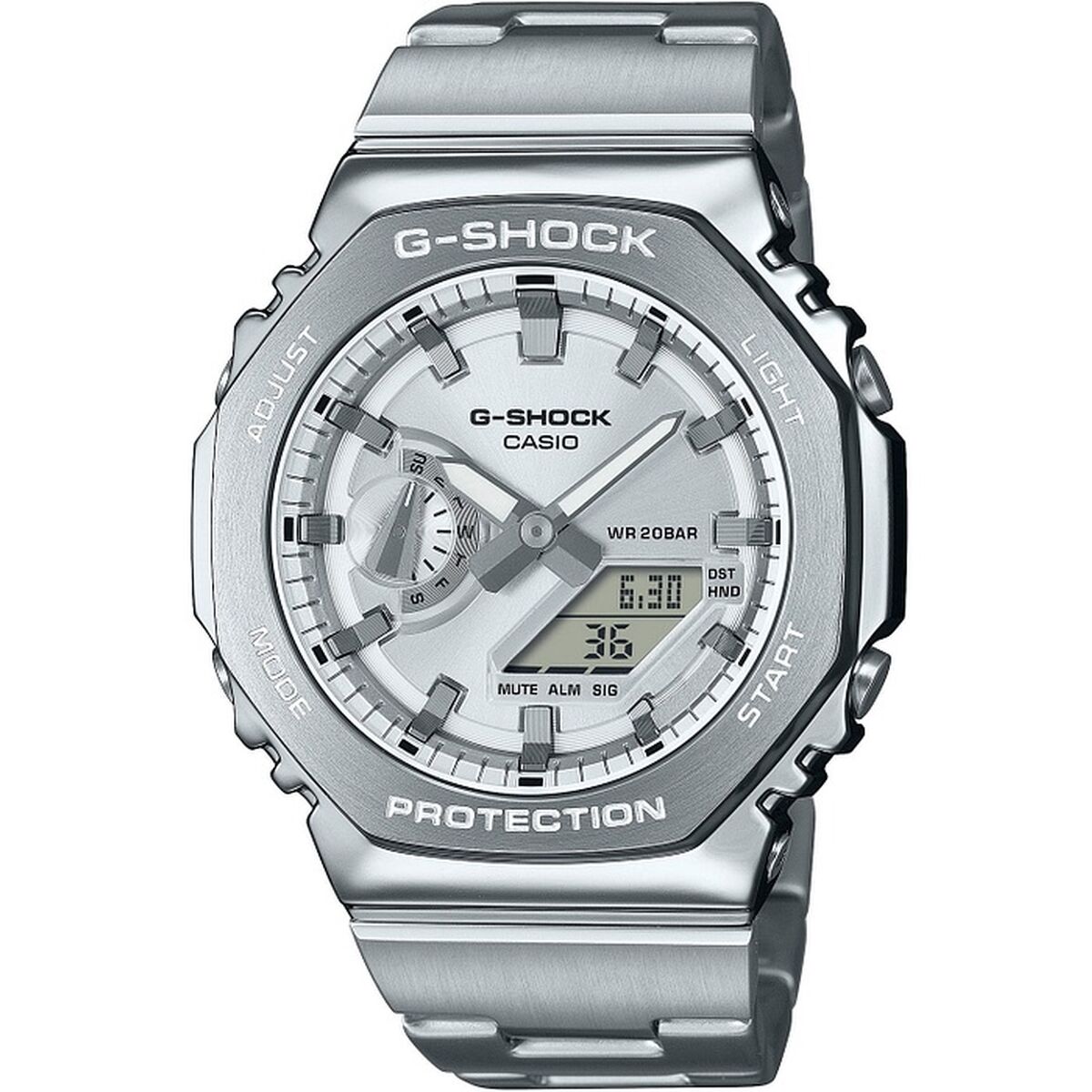 Casio G-Shock OAK G-STEEL CLASSIC SILVER