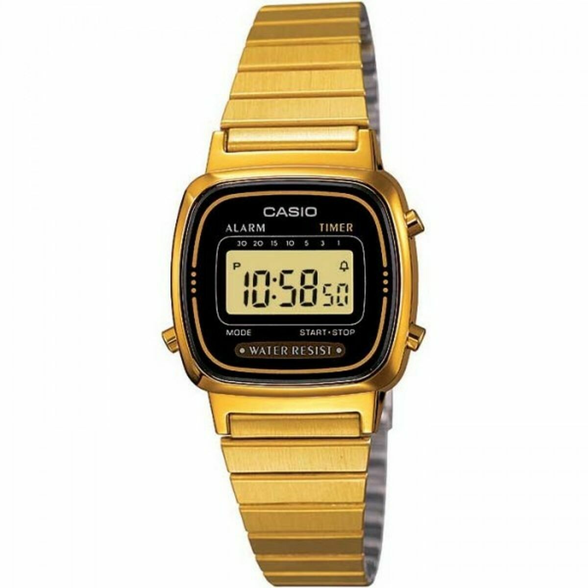 Casio VINTAGE LADY Gold Gyllene (Ø 25 mm)