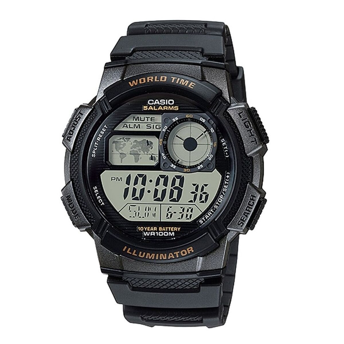 Casio WORLD TIME ILLUMINATOR (48 mm)