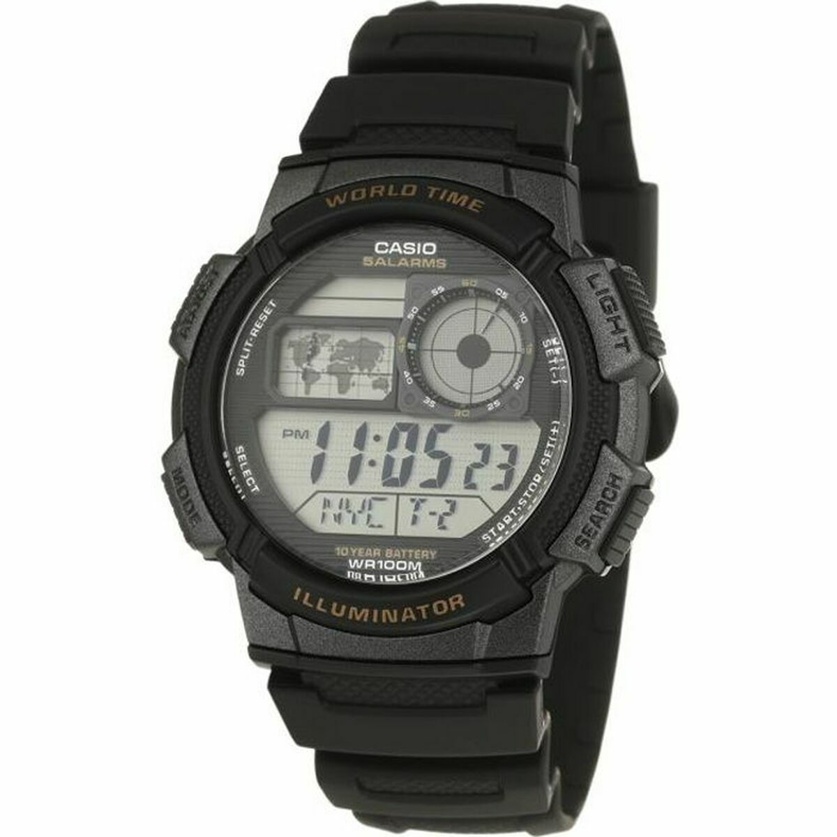 Casio AE-1000W-1AVEF Digital Kvarts Sportig