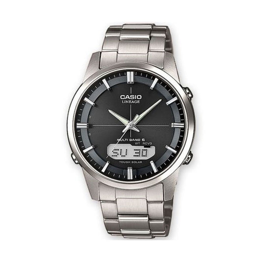 Casio LINEAGE Multiband 6 Tough Solar Svart Silvrig (Ø 40 mm)