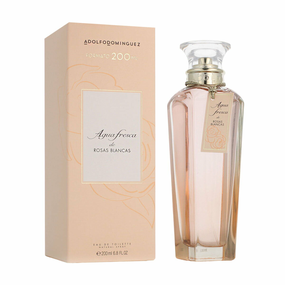 Adolfo Dominguez EDT Agua fresca de rosas blancas 200 ml