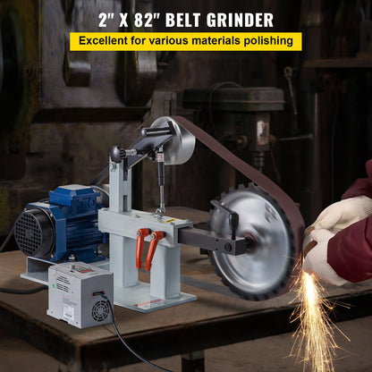 Benchtop Disk & Belt Sander Bench Sander 1.5KW with Ph 427 x 30.5 cm Wheel Adjustable Sanding Belt, Central Machinery Belt and Disk Sander 0-2800Rpm Combination Sanders
