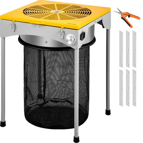 45.7 cm Table Hydroponic 3 Speed Electric Leaf Bud Trimmer Trim Reaper W/ 6 Extra Blades