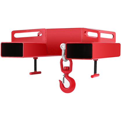 3 Ton Forklift Lifting Hook 6000 LBS/3000KG Capacity Lift Truck Fork Hoist Swivel Hook Mobile Crane Forklift Attachments