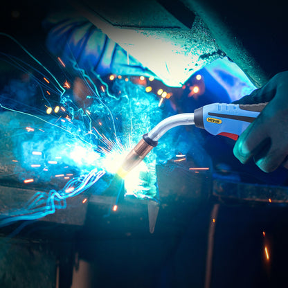 Mig-svetspistol 250 Amp 4,5 m, passar till svetsbrännare Miller-svetspistol M-25 Svetsbrännare Stinger Ersättning passar till Miller M-25 Artikelnummer 169598 passar 0,030"-0,035" tråd