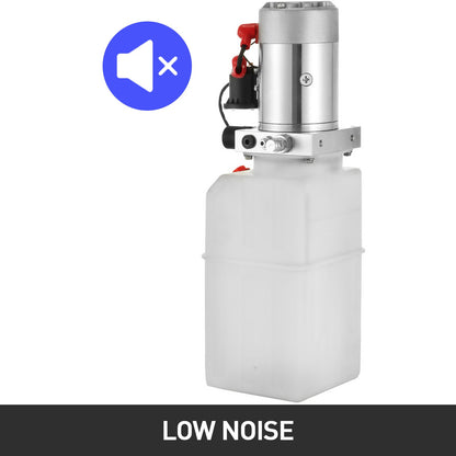 Mophorn Hydraulic Pump 12v Single Action Hydraulic Pump Dump Trailer Hydraulic Pump Single Acting Hydraulic Pump 7 Quart Hydraulic Pump Single Acting Dump Truck Hydraulic Pump