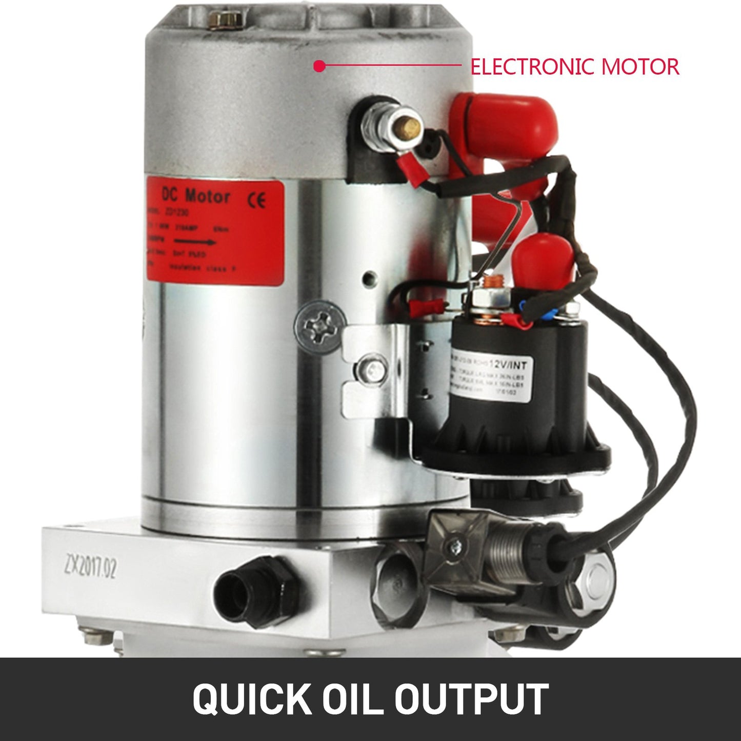 Mophorn Hydraulic Pump 12v Single Action Hydraulic Pump Dump Trailer Hydraulic Pump Single Acting Hydraulic Pump 7 Quart Hydraulic Pump Single Acting Dump Truck Hydraulic Pump