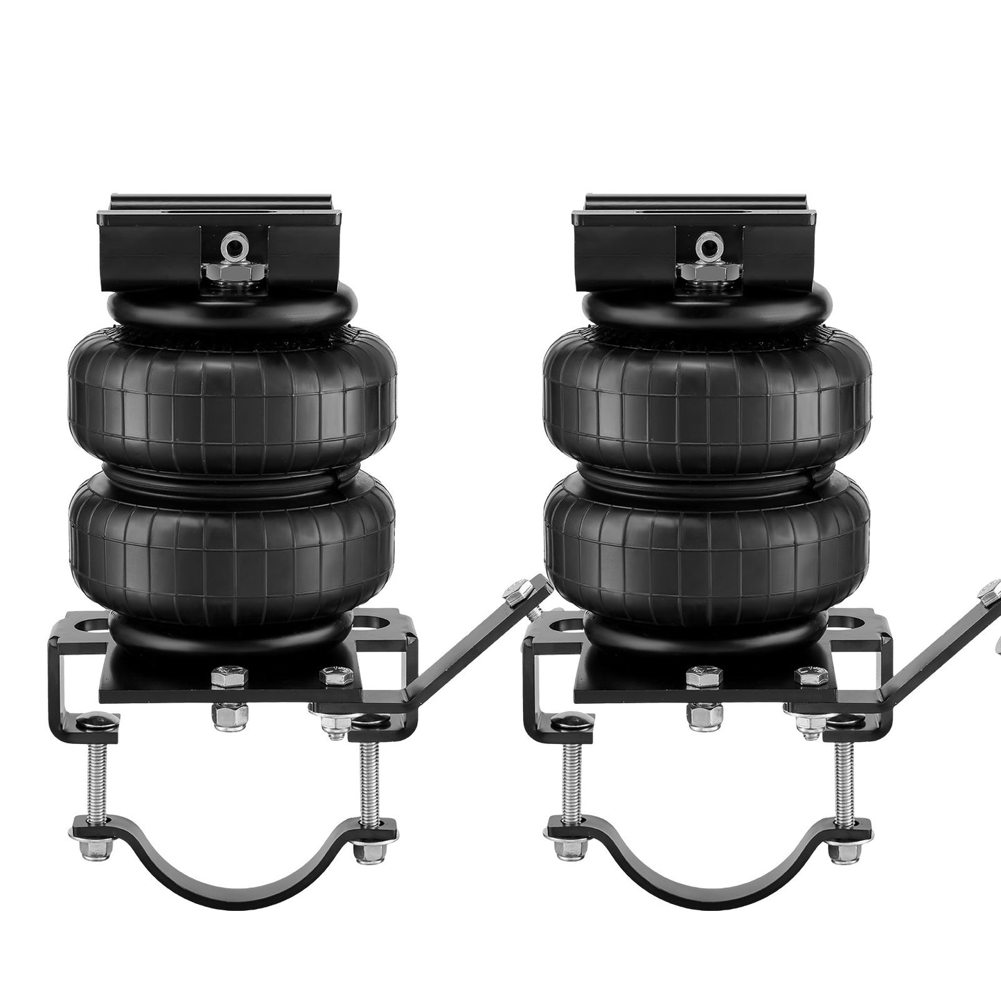 Air Bag Suspension Kit, Air Springs Suspension Bag Kit Compatible with 2001-2010 Chevrolet Silverado 2500/3500HD and GMC Sierra 2500/3500HD 4WD RWD, 5000 lbs Loading, 5 to 100 PSI