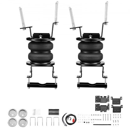 Air Bag Suspension Kit, Air Springs Suspension Bag Kit Compatible with 2011-2019 Chevrolet Silverado 2500/3500HD and GMC Sierra 2500/3500HD 4WD RWD, 5000 lbs Loading, 5 to 100 PSI
