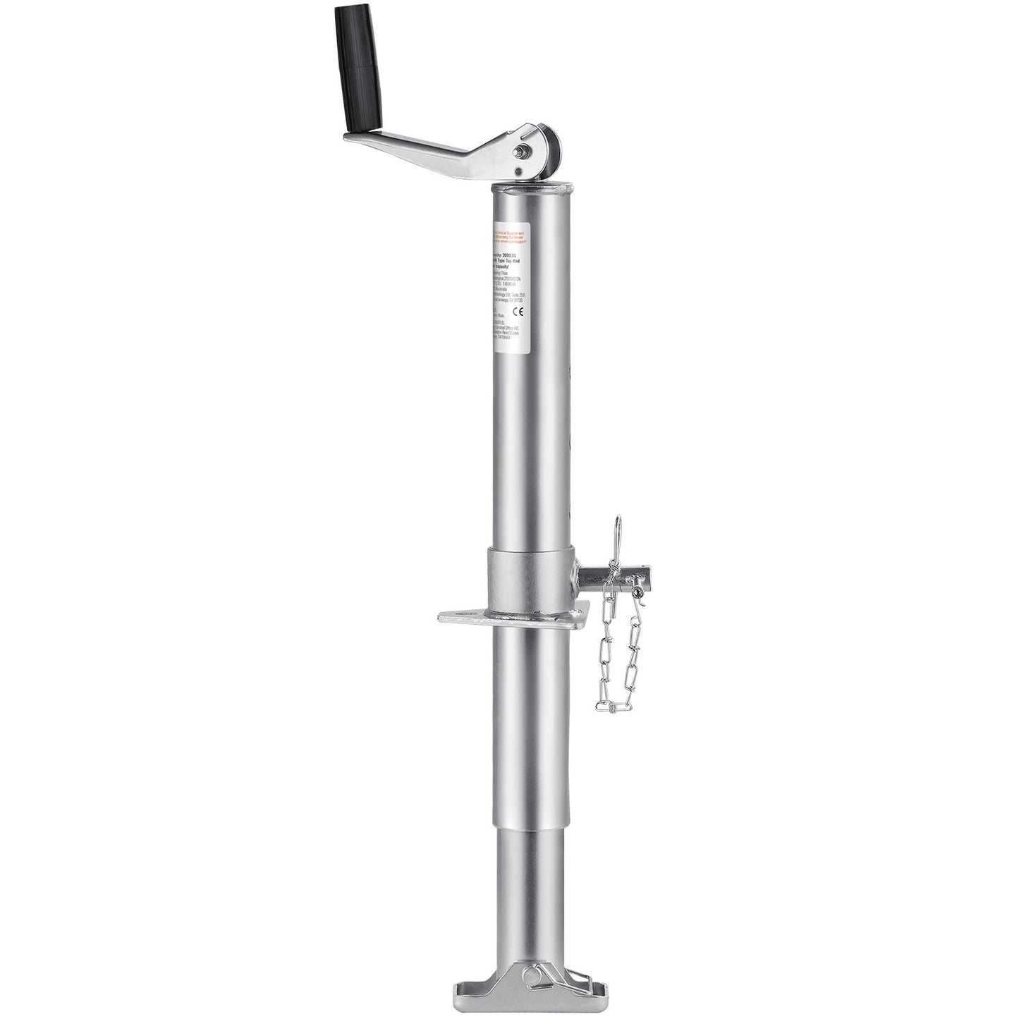 A Frame Trailer Jack Bolt on Trailer Tongue Jack 2000 lbs 14.2" Travel