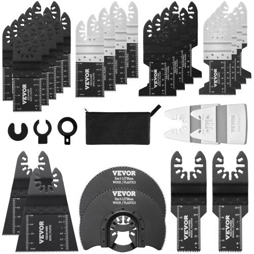 30PCS Multi Tool Blades Kits 8 Types Fit Dewalt Bosch Hitachi Chicago