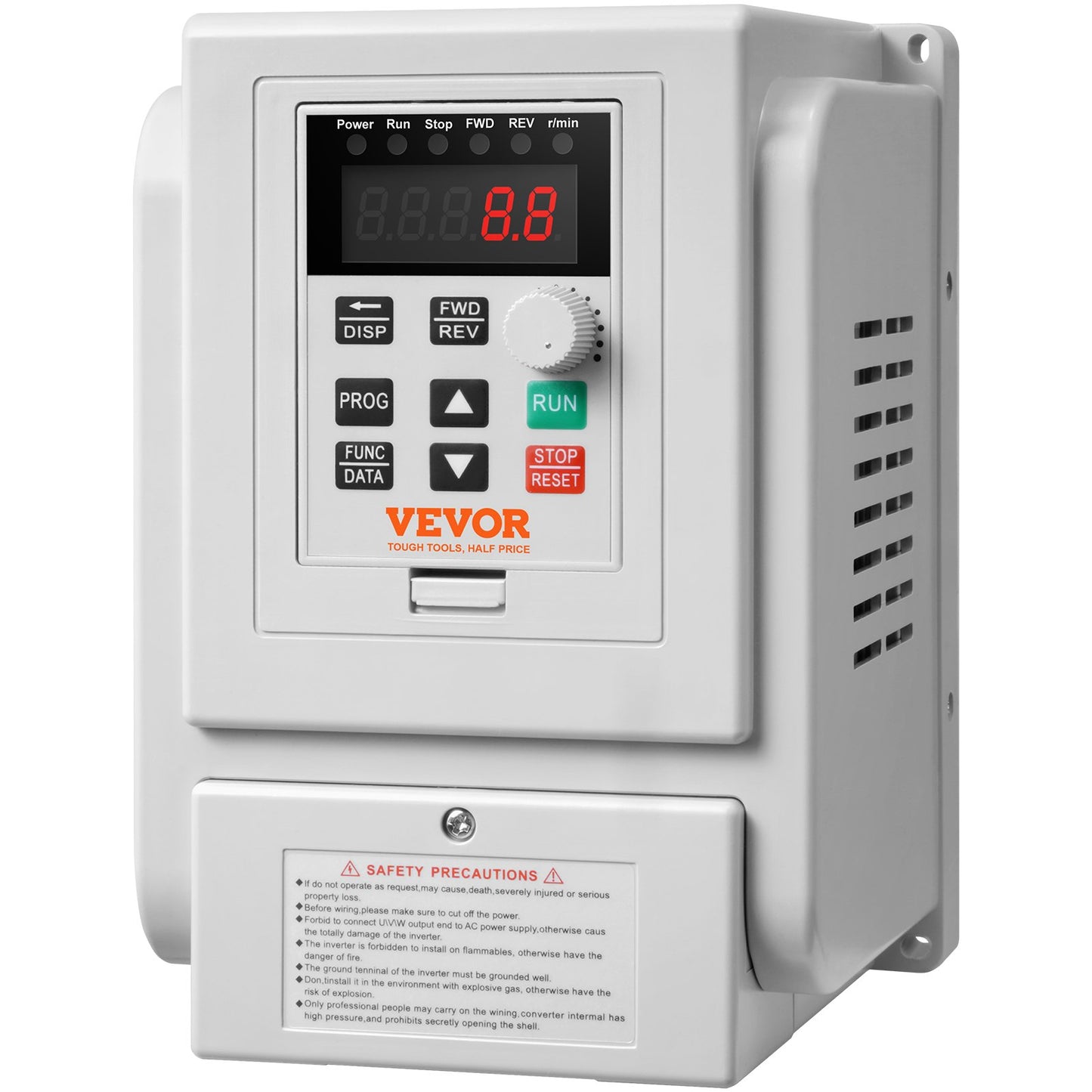 VFD 4KW，18A，5HP Variable Frequency Drive for 3-Phase Motor Speed Control