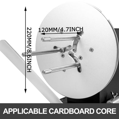 Label Rewinder 120mm Width Label Rewinder Machine Bi-Directional Rewind Rewinding Machine 220mm Max. Diameter Synchronize with Printers for Industries