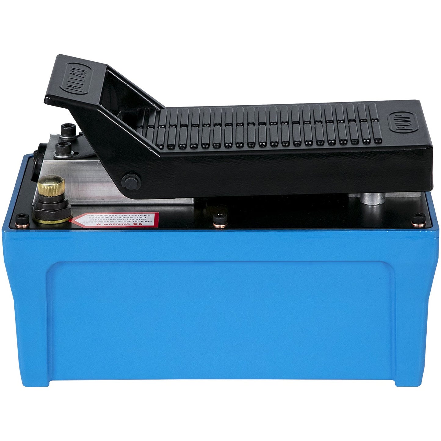 Air Hydraulic Pump Power Pack Unit 10,000 PSI 1687.8 cm³ Cap Heavy-duty All Metal Construction Air Hydraulic Foot Pump