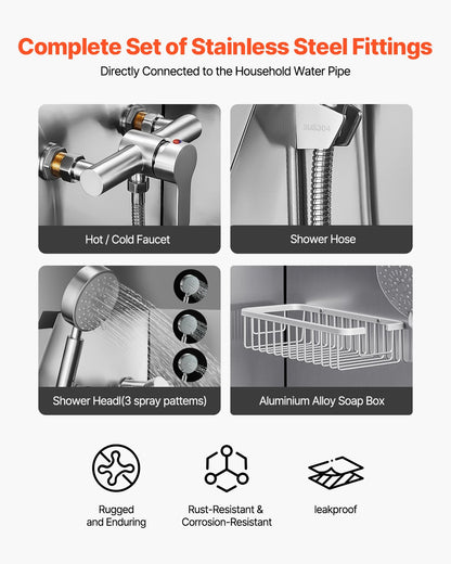 Hundtvättstation i rostfritt stål, 127 cm husdjursbadkar med ramp, PE-vattenfilterbräda, kran och duschmunstycke samt tvålhållare. Hundbadkar för stora, medelstora och små husdjur (vänster dörr)