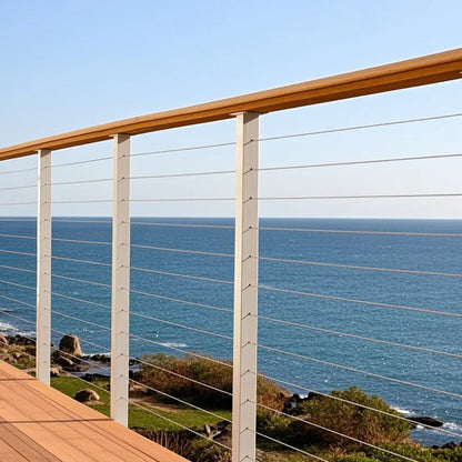 Wire Rope Kit, 1/8" 600 ft 316 Stainless Steel Cable with Cutter and Gloves, 1600 lbs Breaking Strength, 7x7 Strands Construction Marine Aircraft Grade for Handrail Stair Decking Fence Outdoors