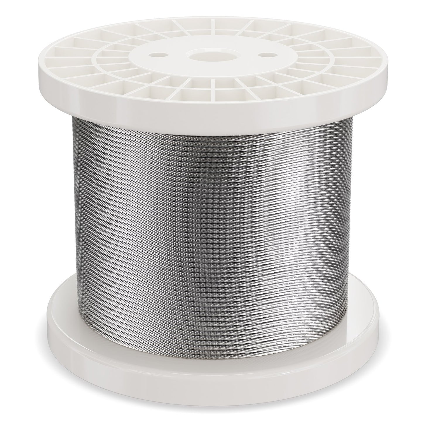 Wire Rope Kit, 1/8" 600 ft 316 Stainless Steel Cable with Cutter and Gloves, 1600 lbs Breaking Strength, 7x7 Strands Construction Marine Aircraft Grade for Handrail Stair Decking Fence Outdoors