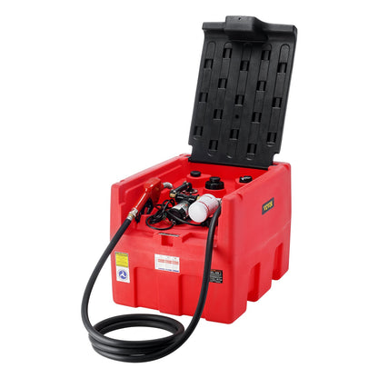 Portable Diesel & Gasoline Tank 181.7 L Fuel Tank with 12V Transfer Pump