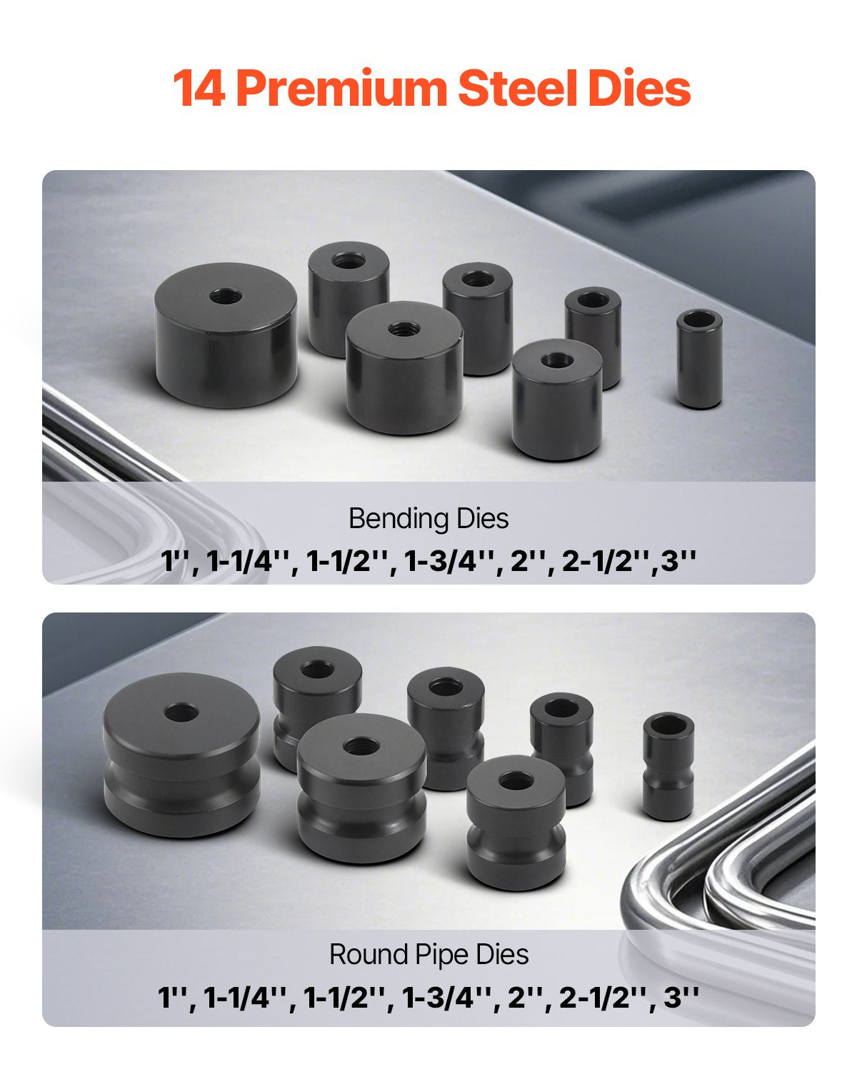 Manual Bending Machine, Pipe Tube Bender with 14 Bending Dies, 200° Heavy-Duty Bending Tool for Copper Aluminum Iron Pipes, Ideal for HVAC Air Conditioning Refrigerator Auto Repair