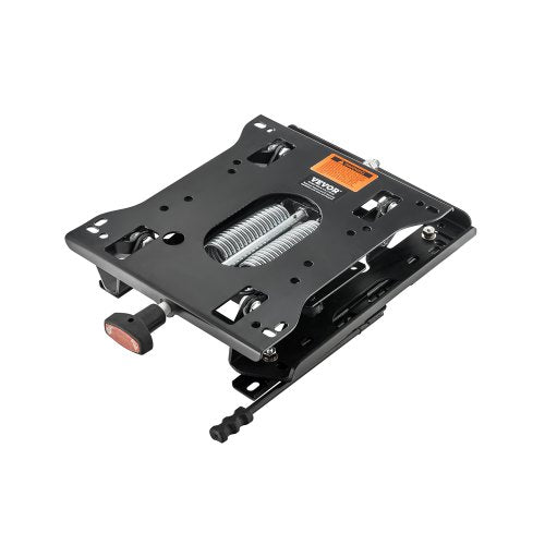 Sätesfjädringskit med sätesglidspår, universell luftfjädring för säte med nollsväng, 15 cm justerbar fram-till-bak, sätesfjädringskit för gaffeltruckar, bulldozrar