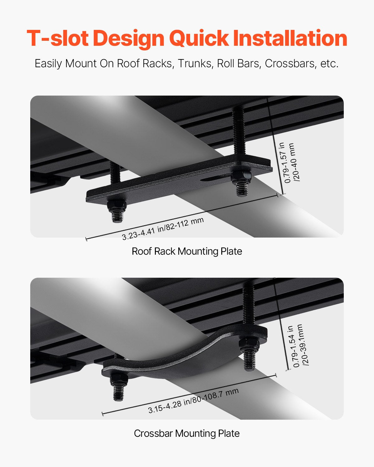 Takräckesvattentank, 1,8 liter, multidispenserande utomhustank med 2 stänkskydd och T-spår, högkapacitets aluminiumtank med tryckport, passar för bagageutrymmen, störtbågar och tvärbågar