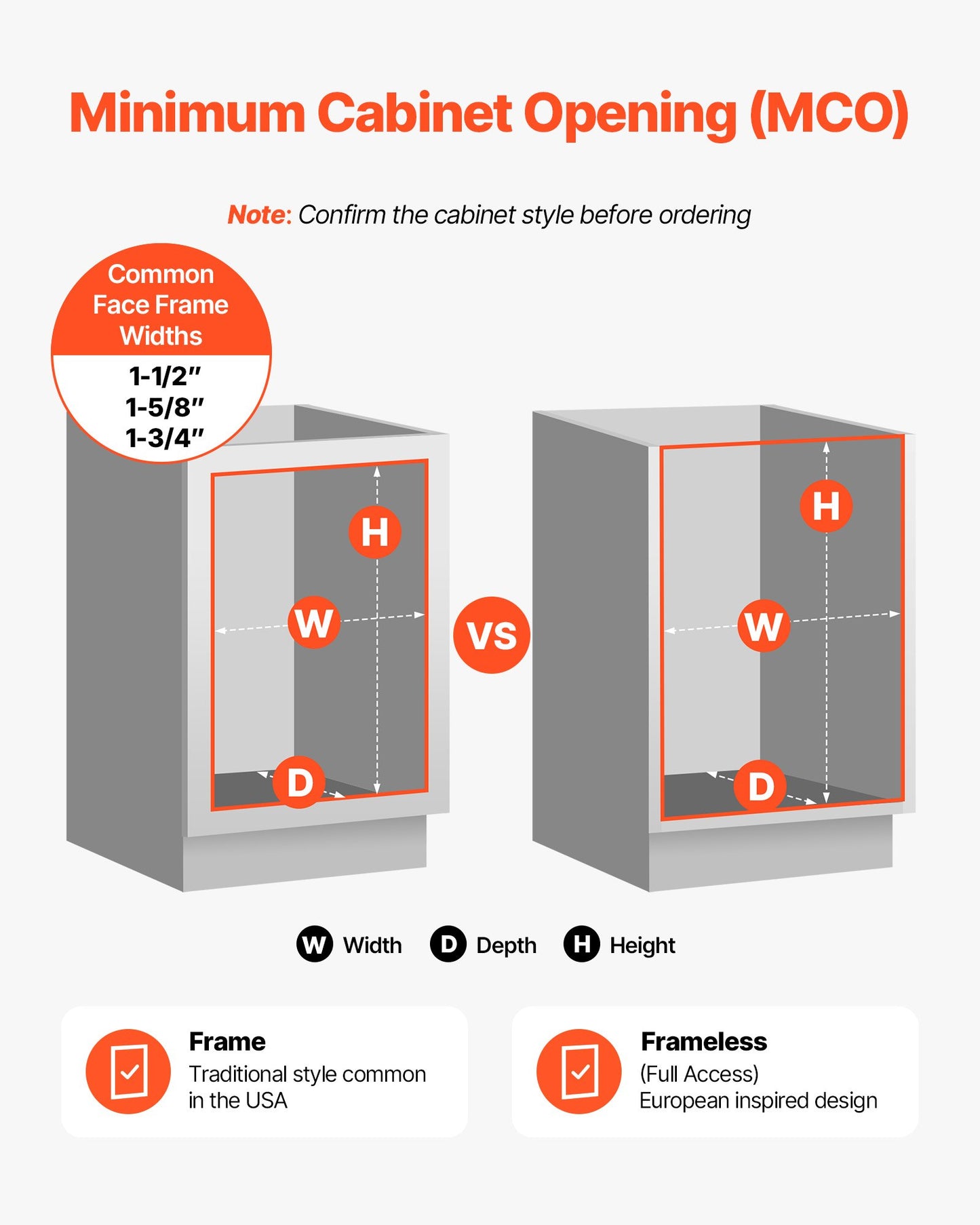 Pullout Trash Can for Kitchen Cabinets, Garbage Waste Recycling Bin, Under Mount Waste Container, with Heavy Duty Metal Soft Close Sliding System and Door Kit, for Sink, Under Counter