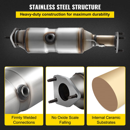 High Flow Catalytic Converter For 2003-2007 Honda Accord DX/EX/LX 2.4L L4