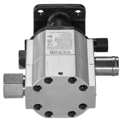 Hydraulic Log Splitter Pump, 13GPM, 2 Stage 3000PSI Wood Log Splitter Pump, 1'' Inlet 1/2'' NPT Outlet 3600 RPM Aluminum Hydraulic Gear Pump, for Small Engine Mounting Log Splitters Snowplow
