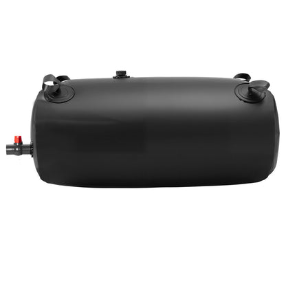 Water Storage Bladder, 113L Water Storage Container Tank, 1000D PVC Thickened Soft Bag Bladder, Collapsible Portable for Garden Irrigation, Camping, RVs, Emergency Use - Black