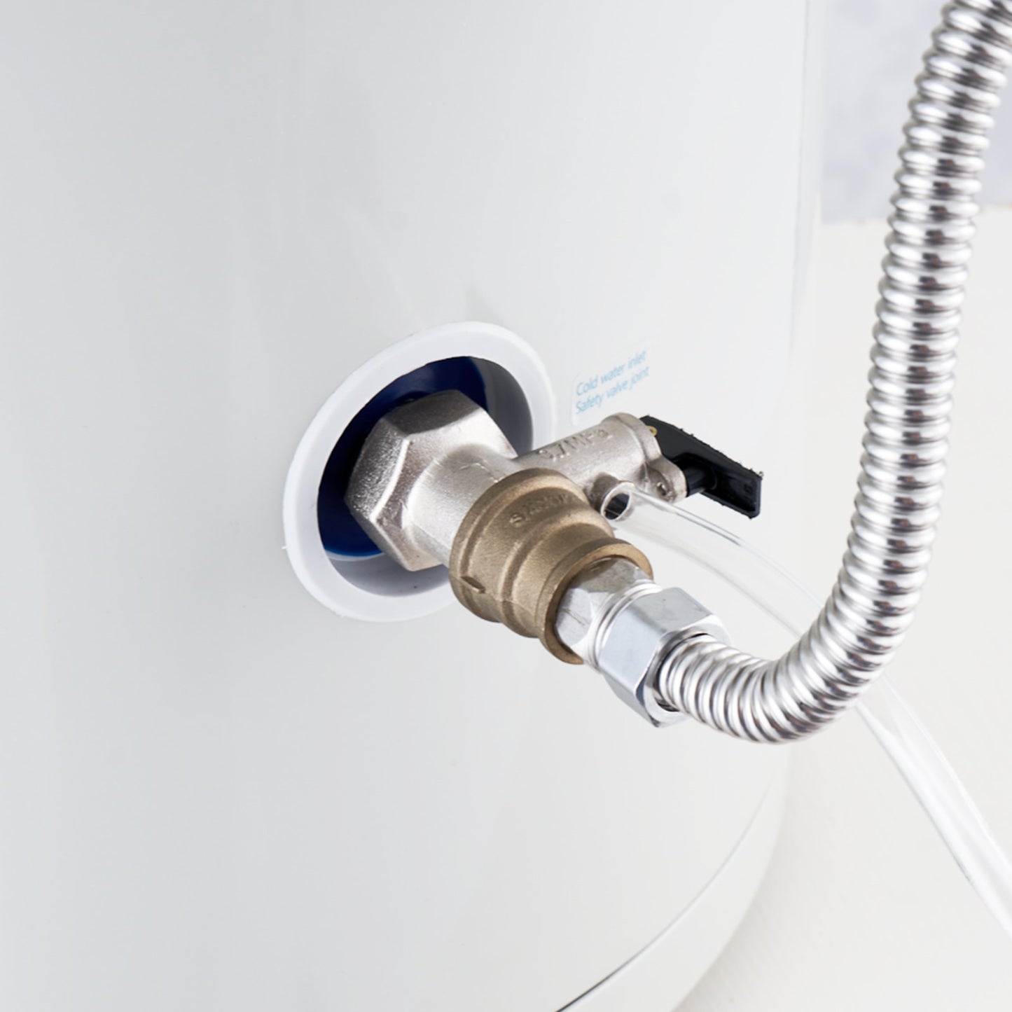 Electric Water Heater, 10 Gallon Tank Instant Hot Water Heater, 1.6Kw Tankless Water Heater w/ LED Display,Knob Control, IPX4 Waterproof Side Connection On Demand Heaters for Shower, Bath