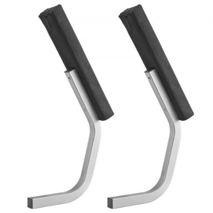 Båttrailerguide på, 20 tum, ett par släpvagnspontonbrädor, stålsläpvagnsguider, kompletta monteringstillbehör ingår, för skidbåt, fiskebåt eller segelbåtstrailer