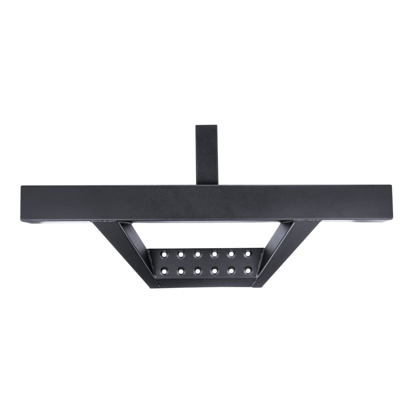 Hitch Step for 2 Inch Receiver, Strong Steel Construction with 300 LBS Load Capacity, Rear Bumper Guard Protector with Pin Lock and Stabilizer, Universal Fit for Truck, SUV, Pickup, Trailer