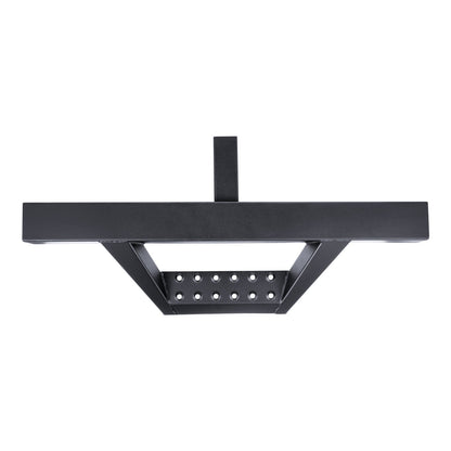 Hitch Step for 2 Inch Receiver, Strong Steel Construction with 300 LBS Load Capacity, Rear Bumper Guard Protector with Pin Lock and Stabilizer, Universal Fit for Truck, SUV, Pickup, Trailer