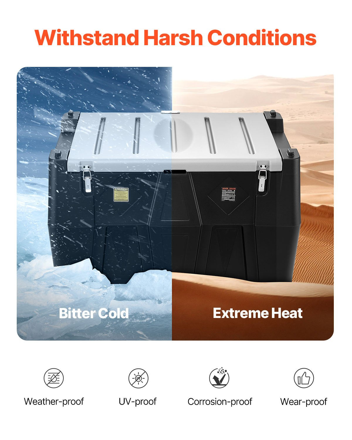 Portable Diesel Tank, 484.5L Capacity & 10 GPM Flow Rate, Gas Fuel Tank with 12V Electric Transfer Pump and 4m Rubber Hose, PE Diesel Transfer Tanks for Easy Fuel Transportation, Black