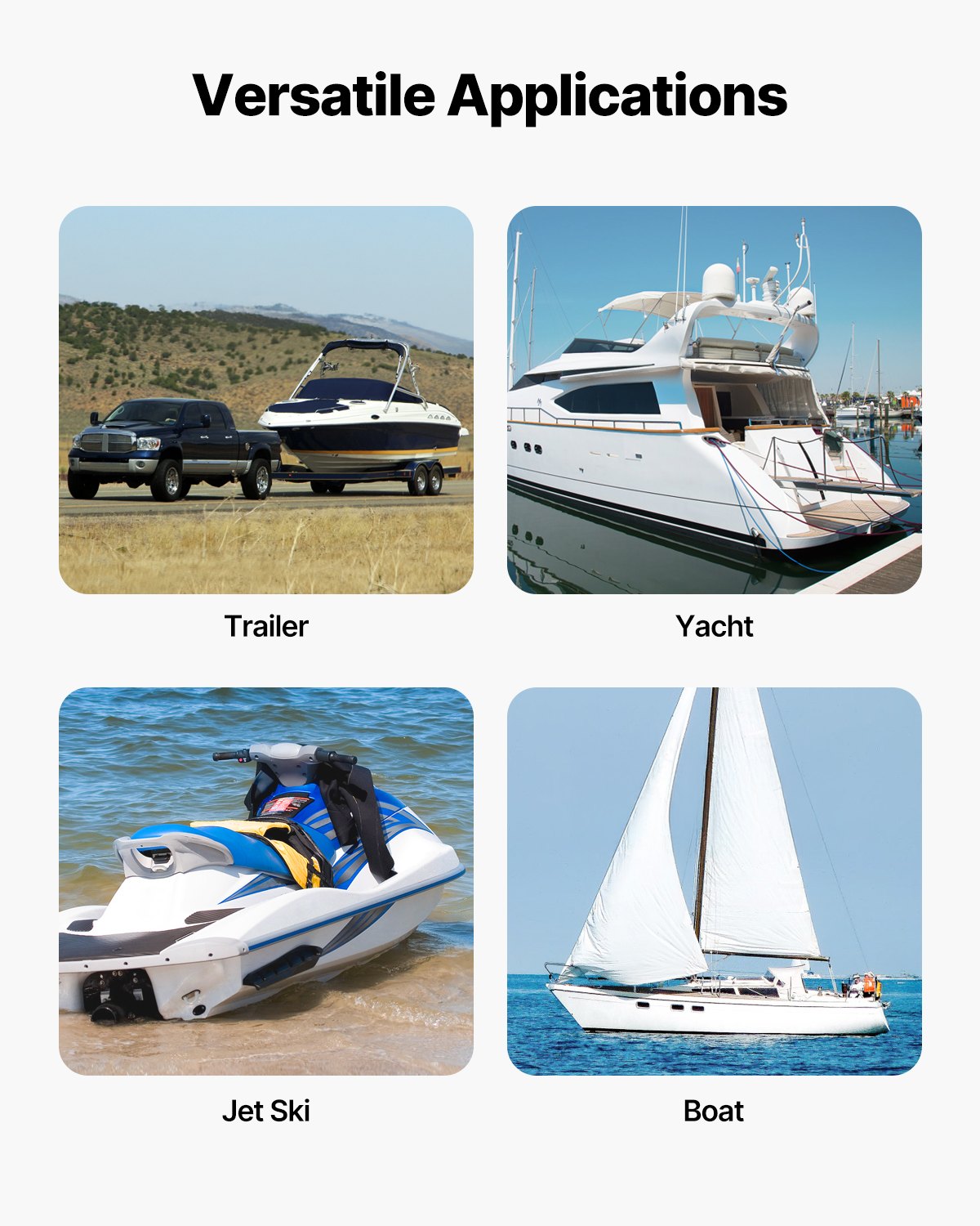 Infällbara spärrremmar, 2 tum x 2 fot spärrremmar med säkerhetslås S-krokar, 2-pack kraftiga spärrremmar med 1500 lbs brottstyrka, för släpvagnar, fordon, båt