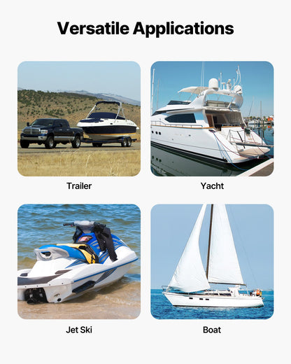 Infällbara spärrremmar, 2 tum x 2 fot spärrremmar med säkerhetslås S-krokar, 2-pack kraftiga spärrremmar med 1500 lbs brottstyrka, för släpvagnar, fordon, båt