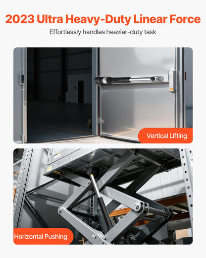 12V Linear Actuator, 150mm Stroke Ultra Heavy-Duty 9000N Linear Motion Actuator, IP65-Rated 5mm/s with Mounting Brackets for Industrial Machinery Vessels, Heavy Lifting Systems