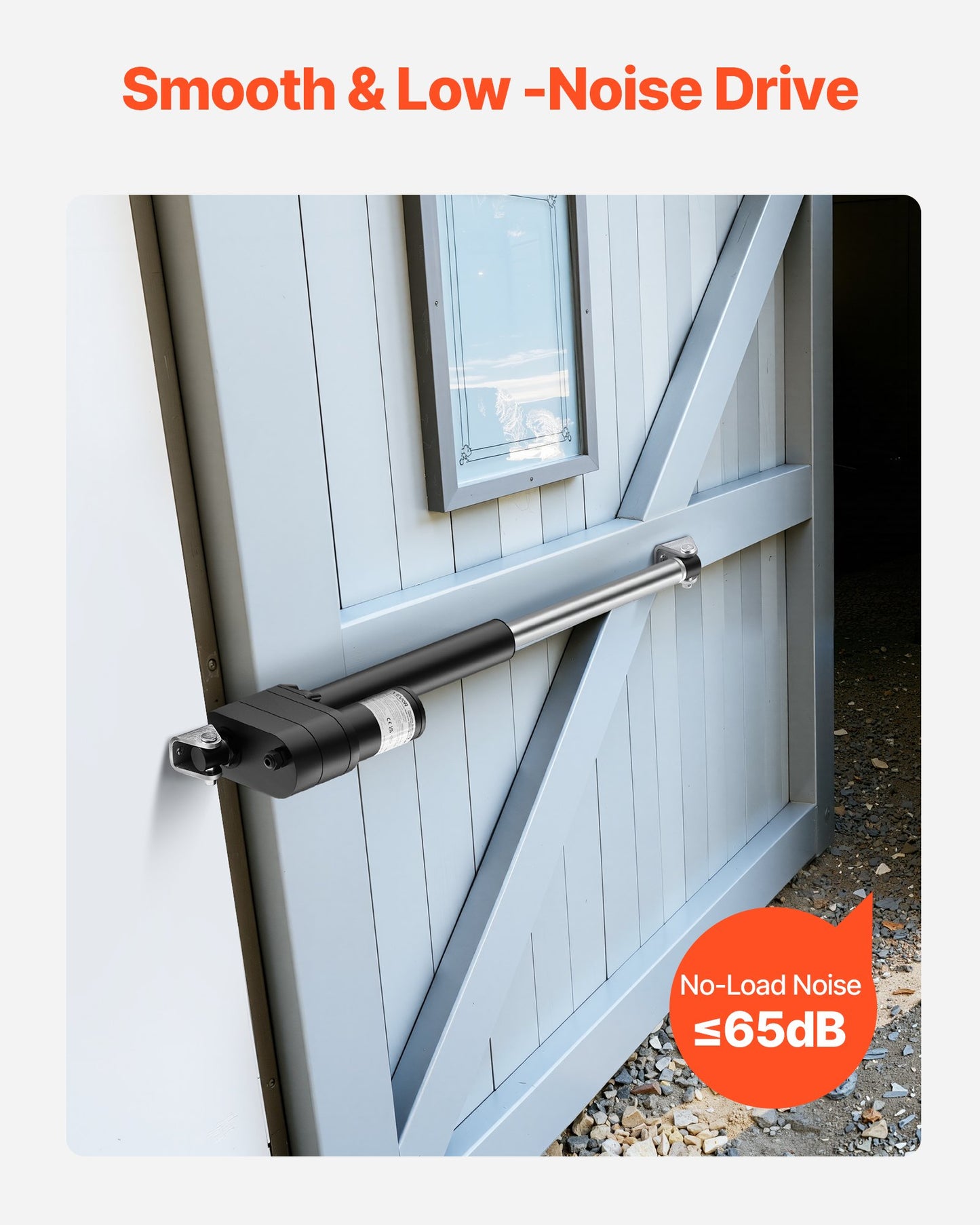 12V Linear Actuator, 150mm Stroke Ultra Heavy-Duty 9000N Linear Motion Actuator, IP65-Rated 5mm/s with Mounting Brackets for Industrial Machinery Vessels, Heavy Lifting Systems