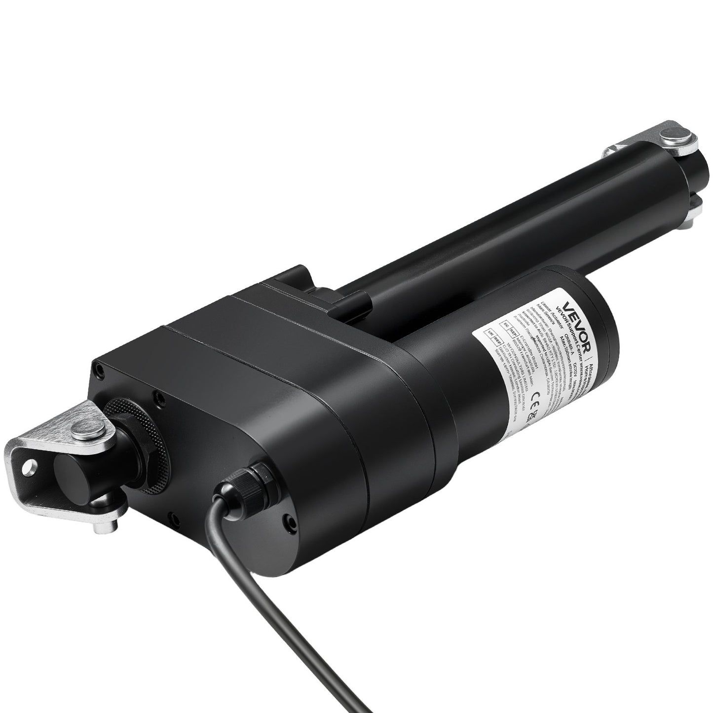 12V Linear Actuator, 150mm Stroke Ultra Heavy-Duty 9000N Linear Motion Actuator, IP65-Rated 5mm/s with Mounting Brackets for Industrial Machinery Vessels, Heavy Lifting Systems