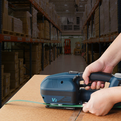 Automatic Electric Strapping Machine Tool for PP/PET 0.9-1.6 cm Straps