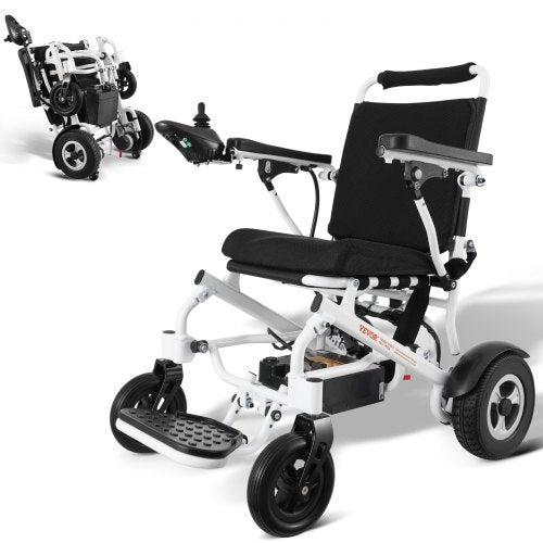 Intelligent Foldable Electric Wheelchair Motorized Power Chair 300 lbs/136 kg